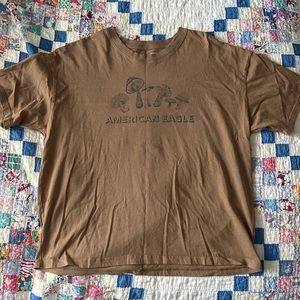 American eagle mushroom t-shirt
